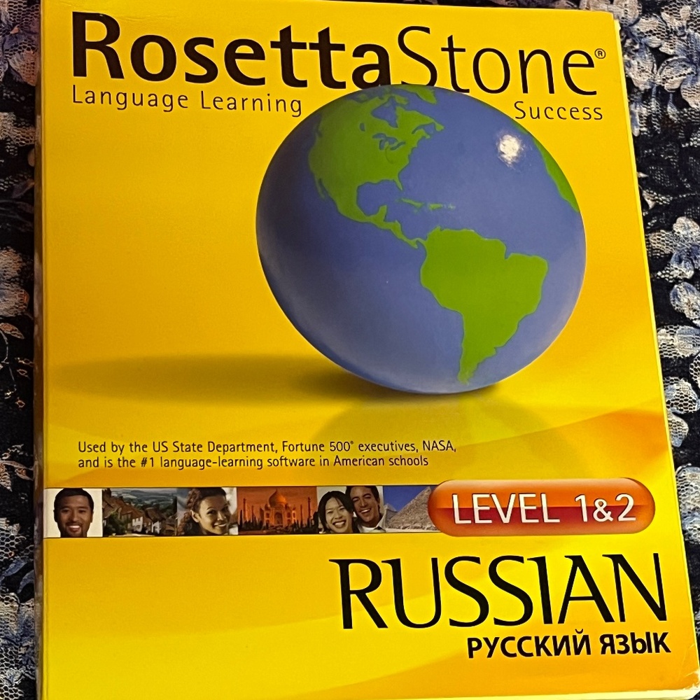 Rosetta Stone Russian Levels 1 & 2 BN!!